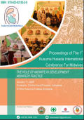 Proceedings of The 1st Kusuma Husada International For Midwives: The Role od Midwife in Development Midwifery Practice
