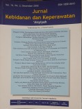 Jurnal Kebidanan dan Keperawatan ‘Aisyiyah: Volume 14 Nomor 02