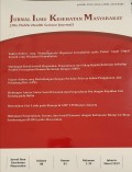 Jurnal Ilmu Kesehatan Masyarakat: Volume 08 Nomor 01