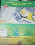 Direktori Perguruan Tinggi Swasta Jawa Barat dan Banten Edisi X Tahun 2009