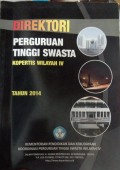 Direktori Perguruan Tinggi Swasta Kopertis Wilayah IV Tahun 2014