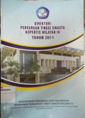 Direktori Perguruan Tinggi Swasta Kopertis Wilayah IV Tahun 2011