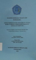 Asuhan Kebidanan Pada Ibu Hamil Ny. W G2P1A0 Hamil 37 Minggu 2 Hari di RSUD Karawang Tanggal 03 Maret 2016