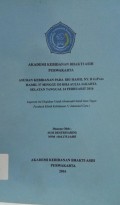 Asuhan Kebidanan Pada Ibu Hamil Ny. B G2P1A0 Hamil 37 Minggu Di RSIA Aulia Jakarta Selatan Tanggal 24 Februari 2016