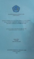Asuhan Kebidanan Pada Ibu Hamil Ny. H 27 Tahun G1P0A0 Hamil 32 Minggu 3 Hari Di RSU Aulia Jakarta Tanggal  22 Februari 2018