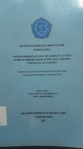 Asuhan Kebidanan Pada Ibu Hamil Ny. N G1P0A0 Hamil 37 Minggu 5 Hari Di RSU Aulia Jakarta Tanggal 31 Januari 2017