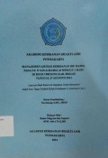 Manajemen Asuhan Kebidanan Ibu Hamil Pada Ny. N G2P1A0 Hamil 34 Minggu 1 Hari Di RSUD Cibitung Kab. Bekasi Tanggal 27 Agustus 2014