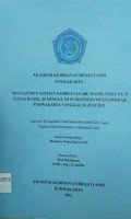 Manajemen Asuhan Kebidanan Ibu Hamil Pada Ny. P G2P1A0 Hamil 30 Minggu Di Puskesmas Mulyamekar Purwakarta Tanggal 26 Juli 2011