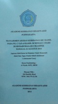 Manajemen Asuhan Kebidanan Ibu Hamil Pada Ny. C G2P1A0 Hamil 38 Minggu 2 Hari Di RB Babussalam Cikampek Tanggal 22 Agustus 2014