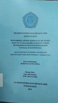 Manajemen Asuhan Kebidanan Ibu Hamil Pada Ny. T G1P0A0 Hamil 34 Minggu 5 Hari Di Puskesmas Sukatani Purwakarta Tanggal 18 Agustus 2014