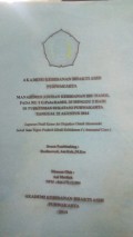 Manajemen Asuhan Kebidanan Ibu Hamil Pada Ny. I G1P0A0 Hamil 35 Minggu 2 Hari Di Puskesmas Sukatani Purwakarta Tanggal 22 Agustus 2014