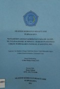 Manajemen Asuhan Kebidanan Pada Ibu Hamil Ny. N G1P0A0 Hamil 36 Minggu 1 Hari Di Puskesmas Cibatu Purwakarta Tanggal 13 Agustus 2011
