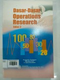 Dasar-Dasar Operations Research Edisi 2
