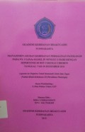 Manajemen Asuhan Kebidanan Persalinan Patologis Pada Ny. I G1P0A0 Hamil 39 Minggu 3 Hrai Dengan Hipertensi Di RST Ciremai Cirebon Tanggal 7 s/d 10 Desember 2011