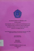 Manajemen Asuhan Kebidanan Patologis Pada Ny. I G2P1A0 Hamil 38 Minggu Dengan Retensio Plasenta Di RSIA Aulia Jakarta Selatan Tanggal 18 Februari 2012