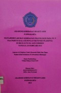 Manajemen Asuhan Kebidanan Phatologis Pada Ny. S P3A0 Partus Kala III Dengan Retensio Plasenta Di RSUD Gunung Jati Cirebon Tanggal 26 Februari 2013