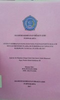 Asuhan Kebidanan Patologis Pada Ny. R P4A0 Partus Kala III Dengan Retensio Plasea Di Puskesmas Kutawaluya Karawang Tanggal 29 Januari 2017