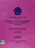 Manajemen Asuhan Kebidanan Patologis Pada Ny. S P2A0 Dengan Early HPP Disebabkan Rupture Grade IV Di RSIA Aulia Tanggal 26 Februari 2013