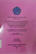 Manajemen Asuhan Kebidanan Patologis Pada Ny. L G1P0A0 Hamil 37 Minggu 6 Hari Dengan Ketuban Pecah Dini (KPD) Di RSUD Bayu Asih Purwakarta Tanggal 03 - 04 Februari 2014
