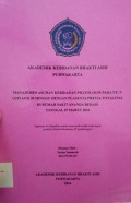 Manajemen Asuhan Kebidanan Phatologis Pada Ny. N G2P1A0 H 38 Minggu  Dengan Plasenta Previa Totalitas Di Rumah Sakit Ananda Bekasi Tanggal 29 Maret 2016