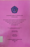 Manajemen Asuhan Kebidanan Pada Ibu Bersalin Ny. S G1P0A0 Hamil 39 Minggu 5 Hari Partus Kala II Memanjang Di BPM Bidan F Cilandak Kec. Cibatu Pada Tanggal 25 November 2015
