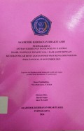 Asuhan Kebidanan Patologis Ny. S G1P0A0 Hamil 39 Minggu Infartu Kala I Fase Aktif Dengan Ketuban Pecah Dini 5 Jam Di Poned PKM Rengasdengklok Pada Tanggal 19 November 2015
