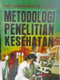 Metodologi Penelitian Kesehatan