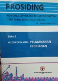Prosiding Kongres XV Ikatan Bidan Indonesia Hotel Grand Sahid Jaya Jakarta 10 - 16 November 2013 Buku 3