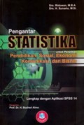 Pengantar Statistika untuk Penelitian Pendidikan, Sosial, Ekonomi, Komunikasi